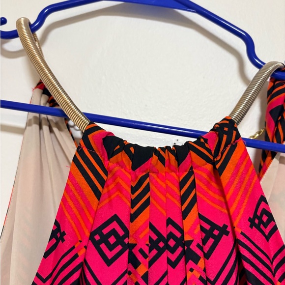 Eliza J Colorful Patterned Dress - Picture 3 of 5